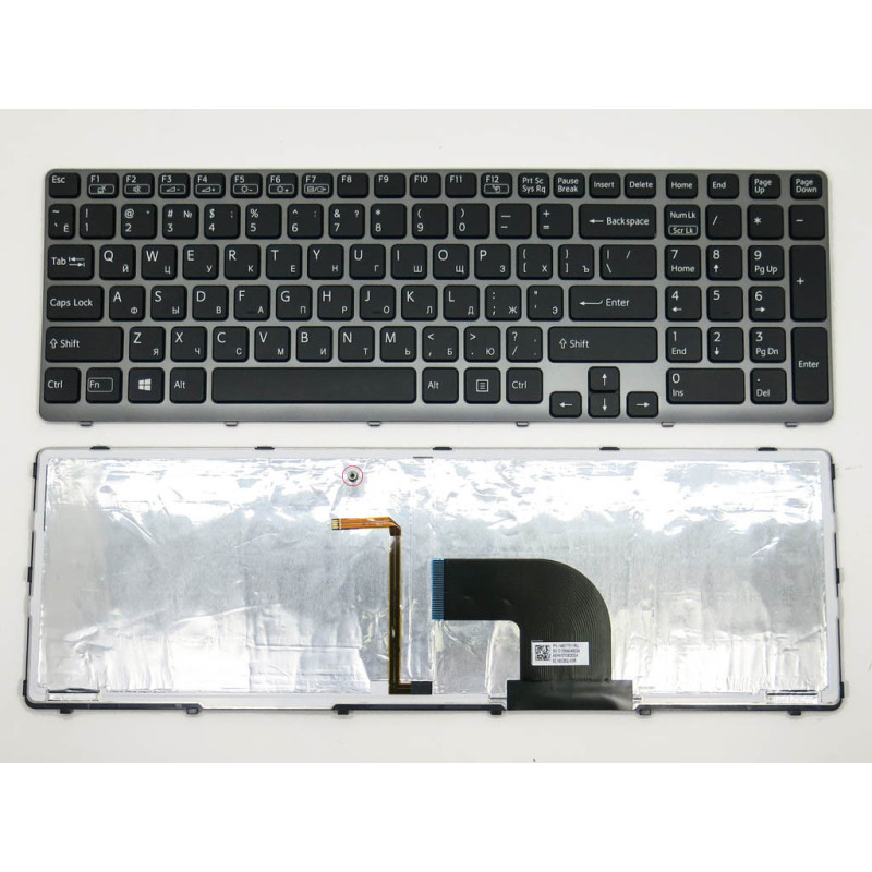 Клавиатура для SONY SVE1511T1RSI SVE1511V1RB SVE1511V1RSI SVE1511X1RB SVE1511X1RSI SVE1512C1RB SVE1512H1RB SVE1512Y1RB SVE1512G