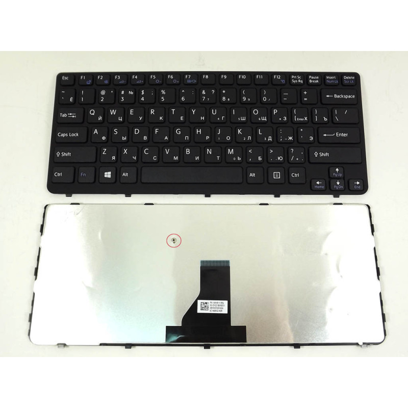 Клавіатура SONY SVE14 9Z.N6bsq.M0r Sdmsq N6bsq Клавіатура SONY SVE14 9Z.N6bsq.M0r Sdmsq N6bsq