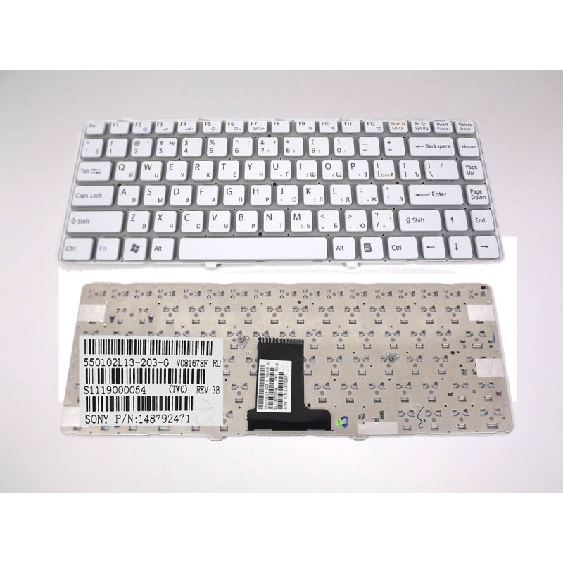 Клавиатура для SONY VPC-EA 550102L13-203-G 148792471 V081678F 550102L13 203 G Клавиатура для SONY VPC-EA 550102L13-203-G 148792471 V081678F 550102L13 203 G