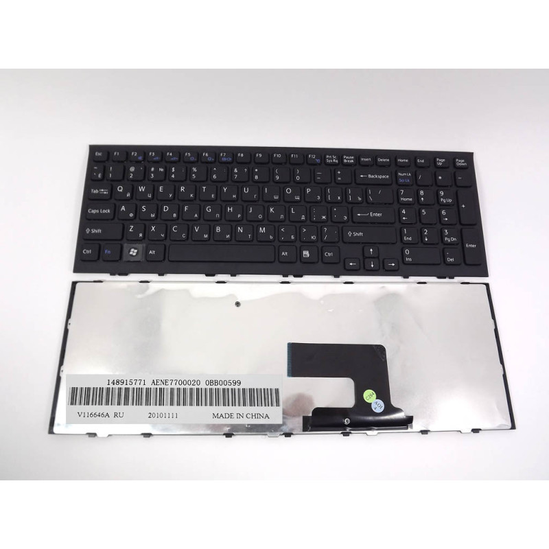 Клавиатура для SONY VPC-EE 148915771 9Z.N5CSQ.00R NSK-SB0SQ V116646A AENE7700020 N5CSQ SB0SQ Клавиатура для SONY VPC-EE 148915771 9Z.N5CSQ.00R NSK-SB0SQ V116646A AENE7700020 N5CSQ SB0SQ