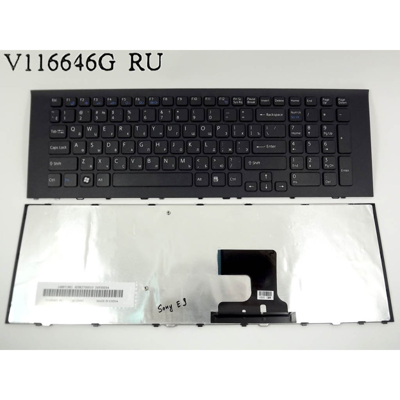 Клавиатура для SONY VPC-EJ 148971861 AEHK2700010 V116645G Клавиатура для SONY VPC-EJ 148971861 AEHK2700010 V116645G