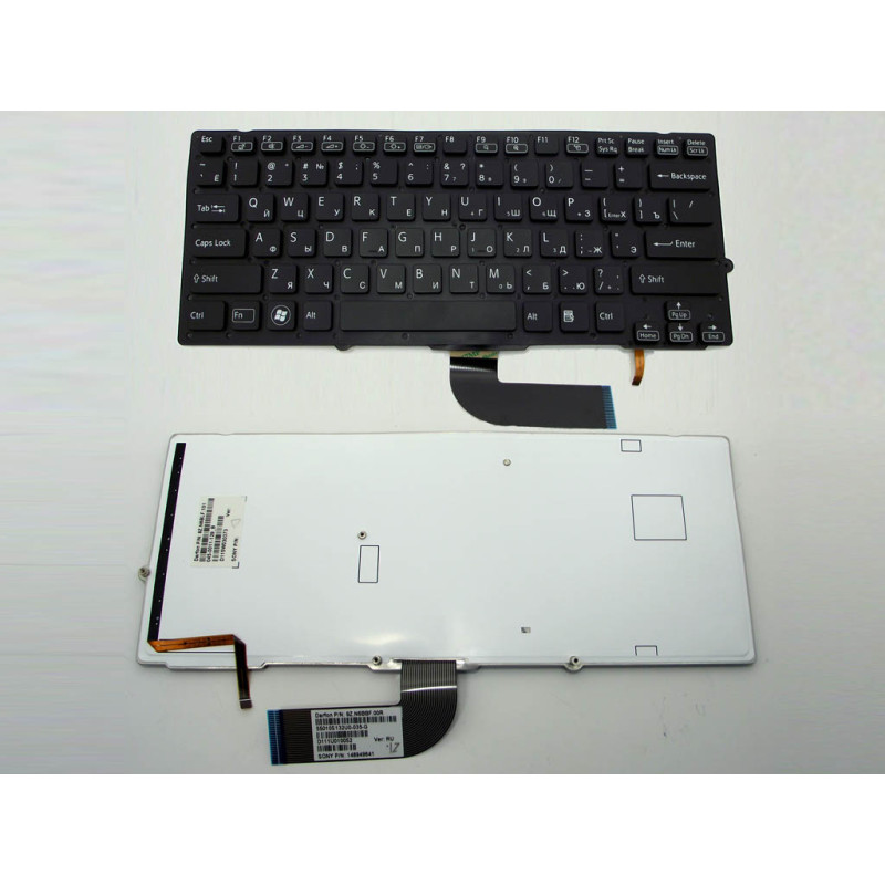 Клавиатура SONY VPC-SA VPC-SB VPC-SC VPC-SD VPCSB VPCSD 148949641 9Z.N6BBF.00R 9Z.N6BLF.101 NSK-SD0BF NSK-SD0LF SD0BF SD0LF