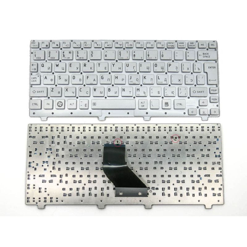 Клавиатура для Toshiba Satellite NB200 NB205 NB250 NB255 NB305 9Z.N2P82.00R 9Z.N3D82.001 NSK TJ00R TK001 PK130801A00 PK130811A1