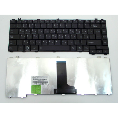 Клавиатура для Toshiba NSK TM0GV TM0GQ TM0SV 9Z.N4VGV.00R 9Z.N4VGQ.00R 9Z.N4VSV.00R 6037B049208 AETE2700010-RU MP-09M73SU-6920