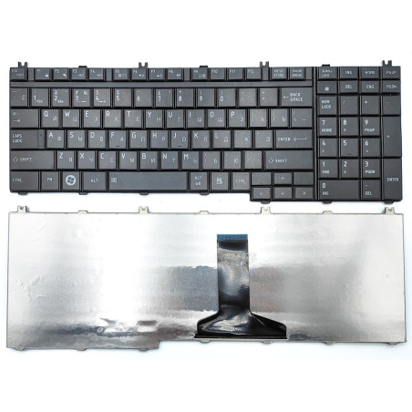 Клавіатура для Toshiba A000048090 V101602AK1 A000048100 AEBD3U00040 AEBD3U00050 AEBD3U00150 AETZ1U0001 AETZ1U0011 AETZ1U0021