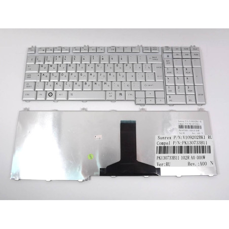 Клавиатура для ноутбука Toshiba A500 P200 P300 A500D A505 P205 P305 P500 L350 L555 X200 X205 L355 L500 L505 L583 L586 L775D L75