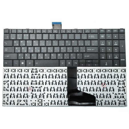 Клавіатура для Toshiba C50 C50D C55 C55dt C55dt-a C55D C55D-A C55T-A 9Z.N7TSV.80R 9Z.N7USV.P0R 6037B0085002 MP-11B96SU-930B C55