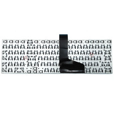 Клавіатура для Toshiba C50 C50D C55 C55dt C55dt-a C55D C55D-A C55T-A 9Z.N7TSV.80R 9Z.N7USV.P0R 6037B0085002 MP-11B96SU-930B C55