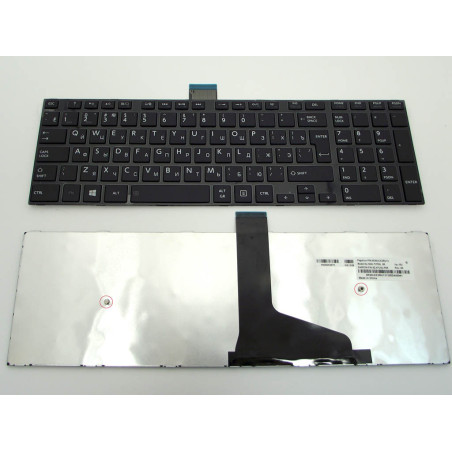 Клавіатура для Toshiba C50 C50D C55 C55D C75D C70 C70D C75 9Z.N7TSV.80R 9Z.N7USV.P0R 6037B0085002 6037B0084805 MP-11B96SU-930B