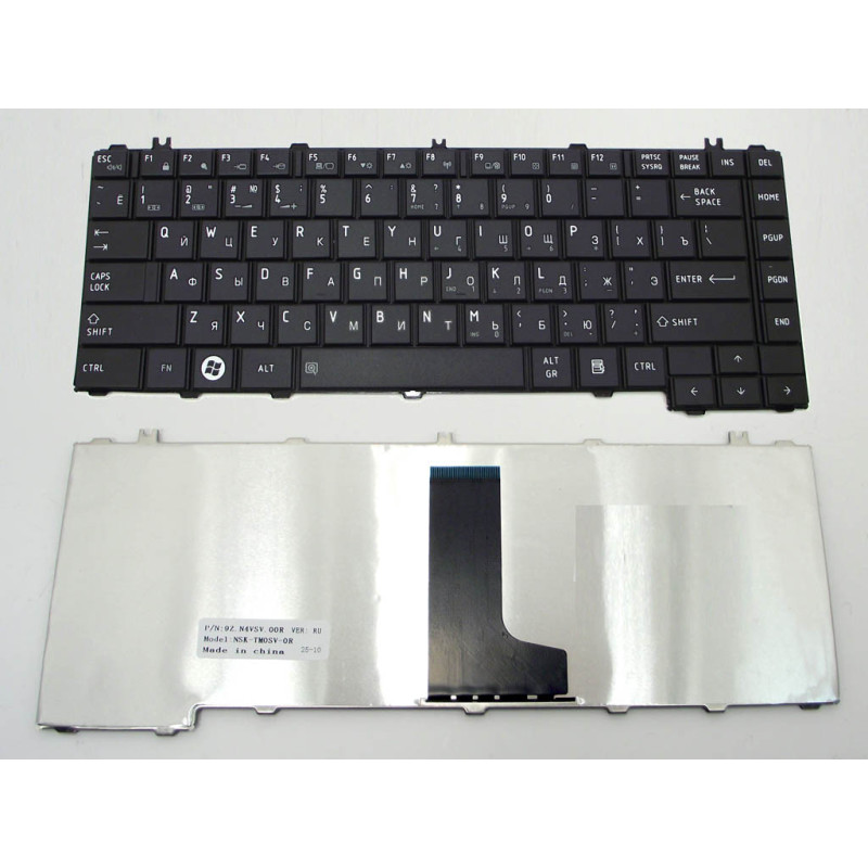 Клавиатура для Toshiba Satellite C600 C600D L600 L630 L640 C640 C645 L735 L735D C640D L600D L630D L640D L645 L645D 6037B0048108