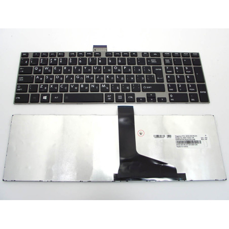 Клавіатура для Toshiba Satellite 9Z.N7USU.00R 9Z.N7TSV.00R 9Z.N7TSU.00R 0KN0-ZW3RU03 0KN0-ZW4RU03 6037B0068102 6037B0068208 NSK