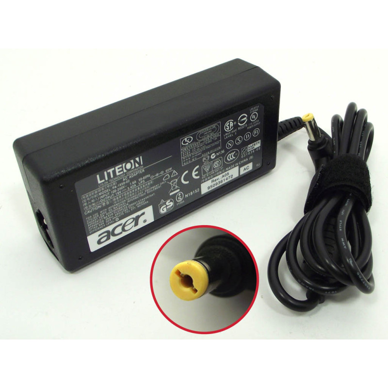 Блок питания для Acer CPA09-A065N1 LC.ADT01.002 LC.ADT01.004 N18664 NX.M12AA.002 NX.V7PAA.002 NX.V7QAA.004 PA-1650-22 PA-1650