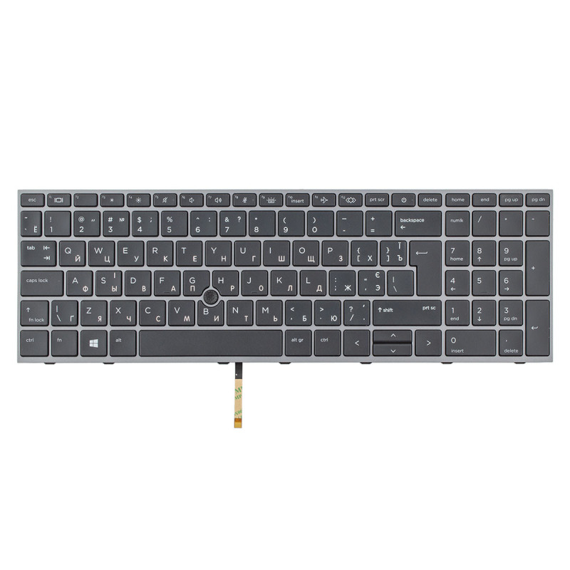 Клавиатура HP Zbook Fury 15 G7 G8 W-1000 W-1100 M17094-001 M17094-DH1 NSK-X01BC PK132WW1A21 L97967-001 L97967-DH1