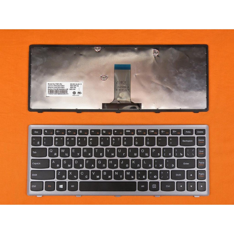 Клавиатура Lenovo Flex 14 G400s 25213957 9Z.NAASW.L0R 9ZNAASWL0R T5E1-RU NSK-BLLSW Клавиатура Lenovo Flex 14 G400s 25213957 9Z.NAASW.L0R 9ZNAASWL0R T5E1-RU NSK-BLLSW