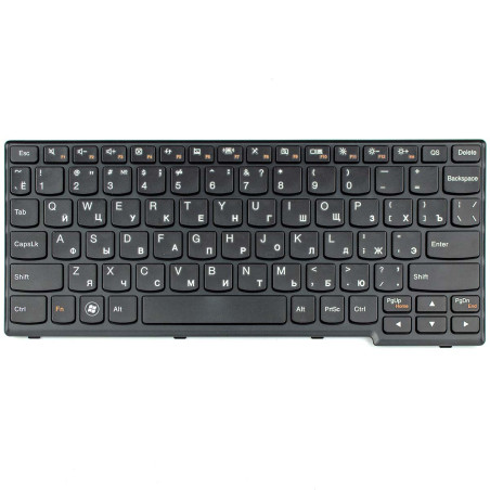 Клавіатура Lenovo IdeaPad S110 S200 S206 25201636 T1A1-RU 0KN0-ZS1RU13 MP11G23US-686 9Z.N7ZSU.00R