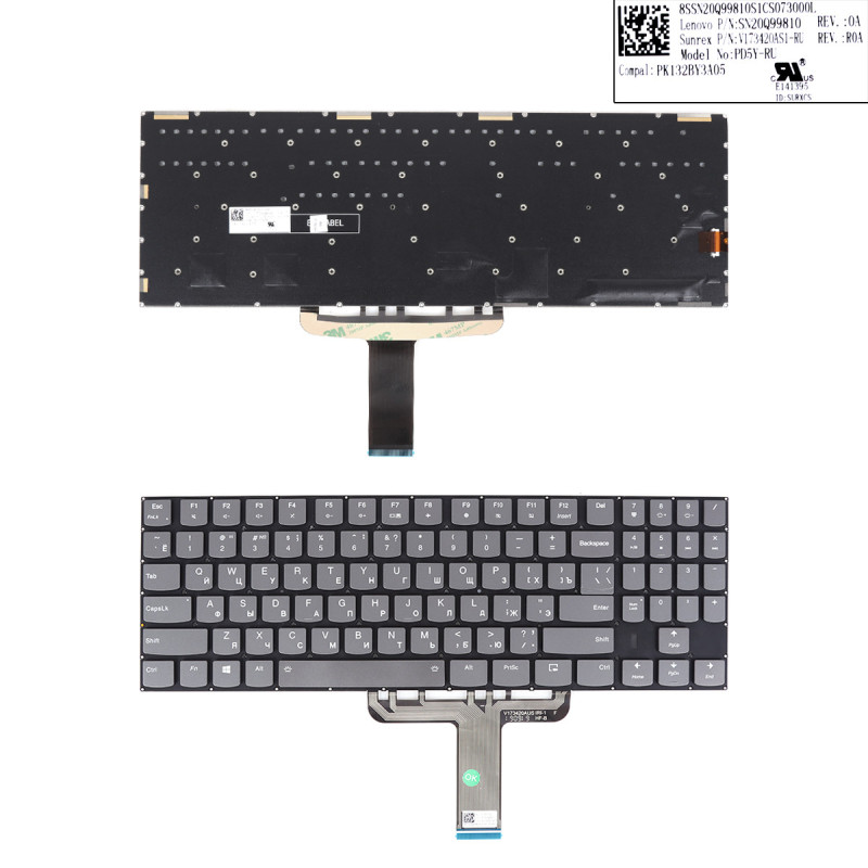 Клавиатура Lenovo Legion Y730-17ICH Y740-17IRH 81HG 81HH 81UG 81UJ SN20X38364 V193320AS1 PR5CYRGBB PK131HV1A00 GY530 Клавиатура Lenovo Legion Y730-17ICH Y740-17IRH 81HG 81HH 81UG 81UJ SN20X38364 V193320AS1 PR5CYRGBB PK131HV1A00 GY530