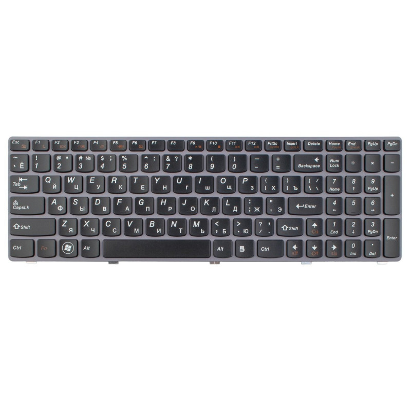Клавиатура Lenovo Y570 25011713 25011714 25011715 25011716 25011717 25011718 25011719 25011720 25011721 25011722