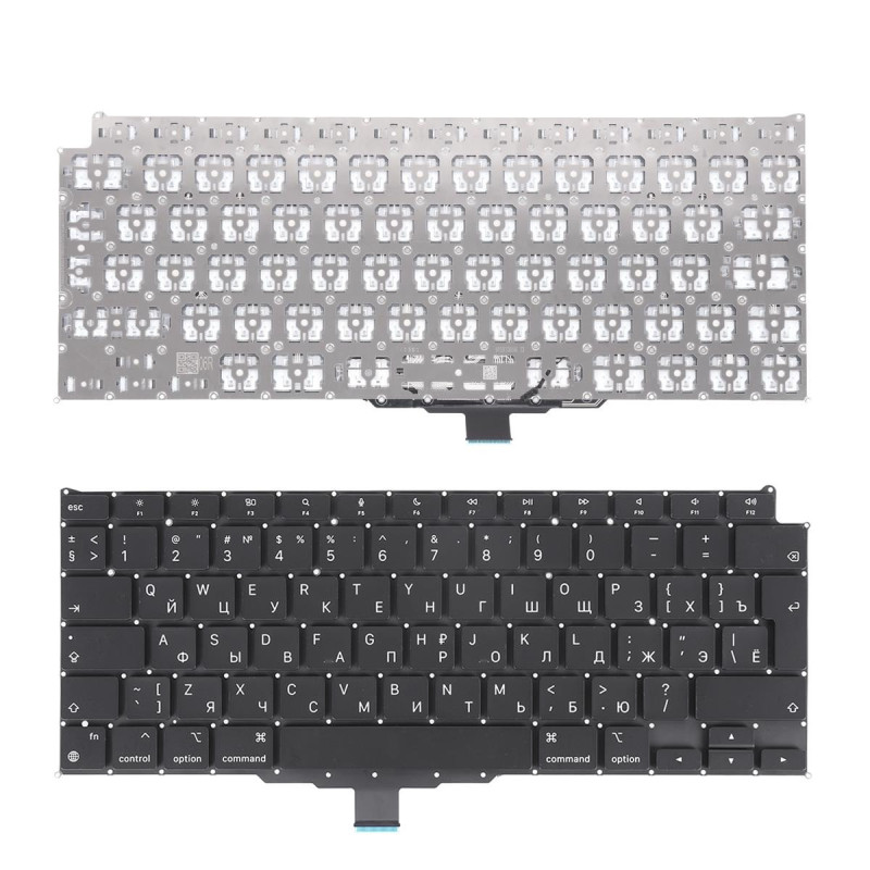 Клавиатура MacBook Air 13 A2337 M1 2020 RU Black на процессоре M1 Клавиатура MacBook Air 13 A2337 M1 2020 RU Black на процессоре M1