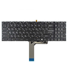 Клавіатура MSI GT72 GS60 GS70 WS60 GE72 GE62 RU UA чорна з підсвіткою