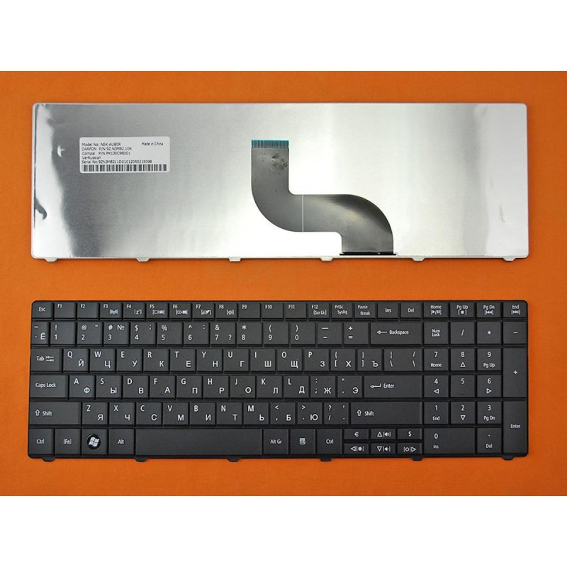 Клавиатура Acer Aspire E1-521 E1-531 E1-531G E1-571 E1-571G TravelMate 5740 5742 8571 P253 ZYD NSK-AU00R NSK-AUB0R NS