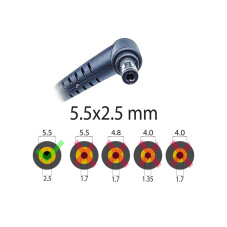 Блок питания для ASUS 19V 6.3A 120W G53SV G551JM G56JK G73SW G74SX GL551JW GL552 GL552VW GL771JM K53SV N46V N46VM N46VZ N550J