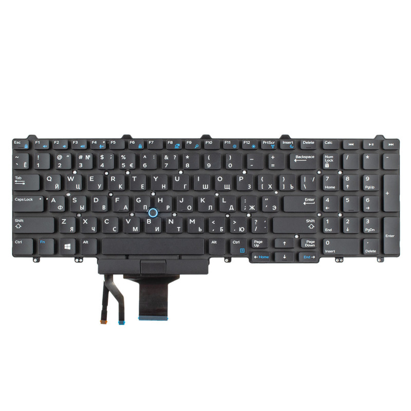 Клавиатура Dell Latitude E5550 E5570 E6540 Precision 3510 M3510 7510 M7510 NSK-LL0BC 02R2P6 CN-02R2P6-65890-74H-50UO Клавиатура Dell Latitude E5550 E5570 E6540 Precision 3510 M3510 7510 M7510 NSK-LL0BC 02R2P6 CN-02R2P6-65890-74H-50UO