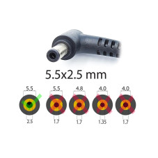 Блок живлення для ASUS G550JK FZ53V FZ63VJ FX53 GL752VW GL502V GL502 GL551J GL551JW GL551JM GL771J FX753VD N550 N750 N550J N5