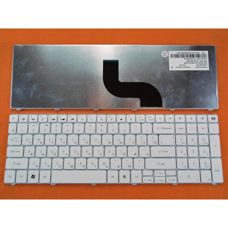 Клавиатура Gateway Id 15.6 Packard Bell Tm81 Tm86 Tm87 Tm89 Tm94 Tx86 Nv50 90.4HS07.C0R 90.4HS07.S0R 904HS07C0R 9Z.N1