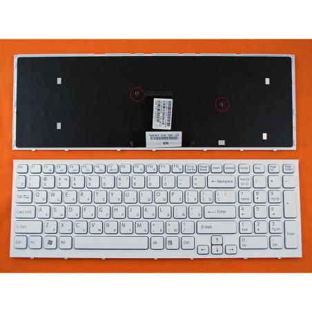 Клавіатура SONY Vaio VPC-EB V111678BS1 148793271 550102M22 MP-09L23US-886 148792821