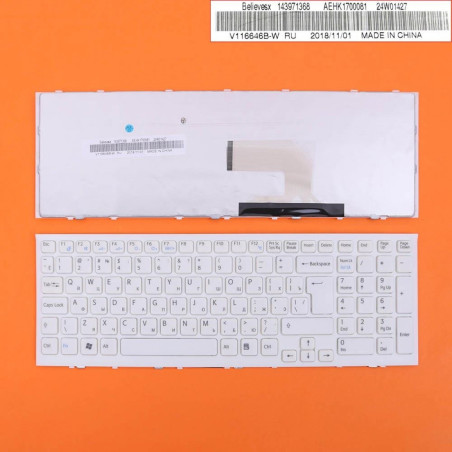 Клавіатура Sony VAIO VPC-EH V116646FS1