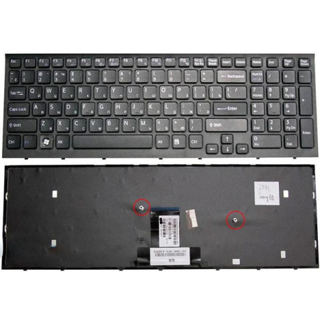 Клавіатура SONY VPC-EB V111678BS1 148793271 550102M22 MP-09L23US-886 148792821