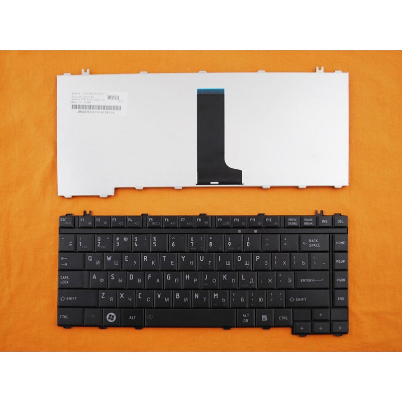 Клавиатура Toshiba AEBL5U00040-US AEBL5700150-RU AEBL5U00120 KFRSBJ124A MP-06866SU-9304 MP-06866SU-9204 MP-06866U4-69 Клавиатура Toshiba AEBL5U00040-US AEBL5700150-RU AEBL5U00120 KFRSBJ124A MP-06866SU-9304 MP-06866SU-9204 MP-06866U4-69