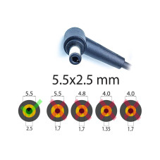 Блок живлення Asus U35 U36 U37 U38 U40 U41 U42 U43 U44 U45 U46 U47 U48 U50 U52 U53 U56 U57 U58 UL20 Ul30 UL50 Ul80 UX20 UX31