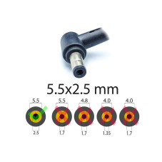 Блок питания ASUS 19.5V 9.23A 180W 5.5 2.5 G55 G75 G750 MSI