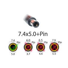 Блок питания HP 18.5V 3.5A 65W 7.4 5.0