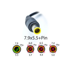 Блок живлення Lenovo 20V 4.5A 90W 7.9 5.5 T420i T500 T510 T520 T60 T61 V480 W500 Z60 Z61 T420 T420S E50 L420 L520 R60 R60E R61