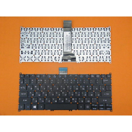 Клавіатура Acer Aspire V3-111P V3-112P V3-331 V3-371 V3-372 E3-111 E3-112 ES1-111 ES1 R70SW 0R 9Z.N9RSW.00R NSK-R7CSQ