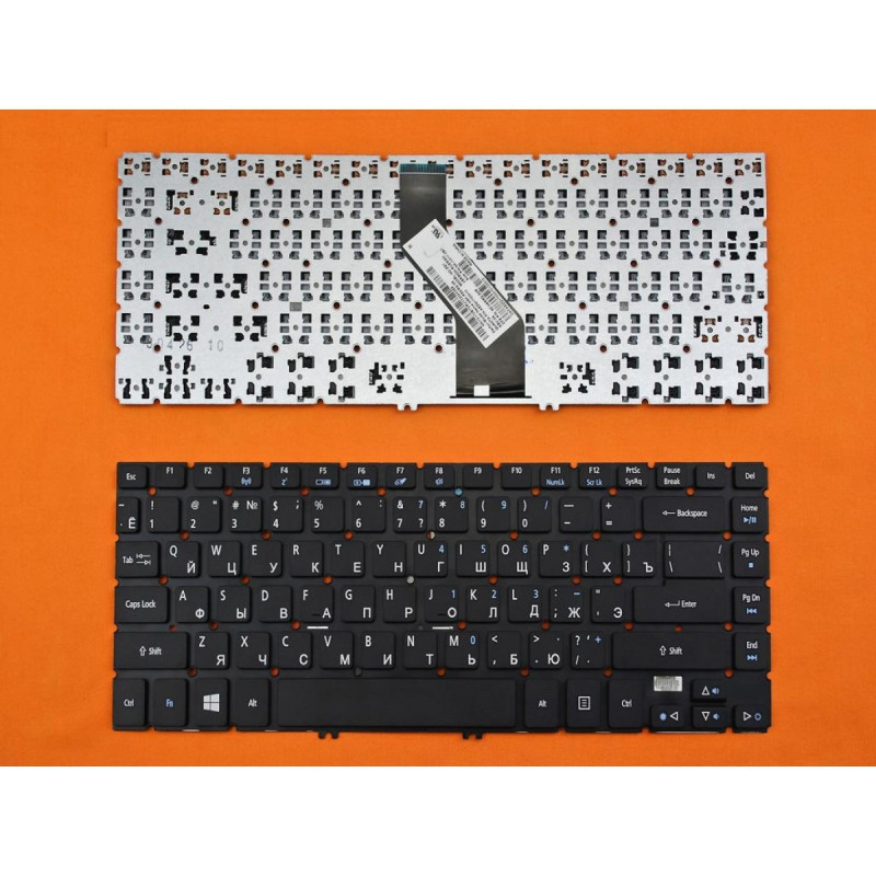 Клавиатура Acer Aspire V5-472 V5-473 V7-481 V7-482 TravelMate P446-M P645-M NSK-R8ASQ.0R NSK-R8BBQ AEZQY700010 Клавиатура Acer Aspire V5-472 V5-473 V7-481 V7-482 TravelMate P446-M P645-M NSK-R8ASQ.0R NSK-R8BBQ AEZQY700010