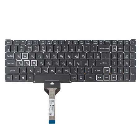 Клавиатура Acer Nitro AN515-45 AN515-56 AN515-57 AN517-41 AN517-57 LG05P_N12B3L 6B.QB9N2.009 NKI15131DX 6BQB9N2009