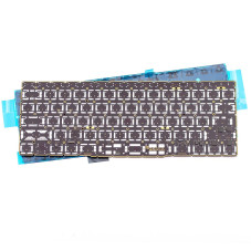 Клавіатура Apple MacBook Pro 13.3 A1708 RU чорна з підсвіткою