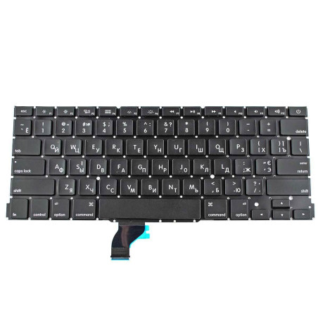 Клавиатура Apple Macbook Pro A1502 RU ME864LLA EMC 2678 ME866LLA ME867LLA MGX72LLA MGX92LLA EMC 2875 MGXD2LLA MF839L