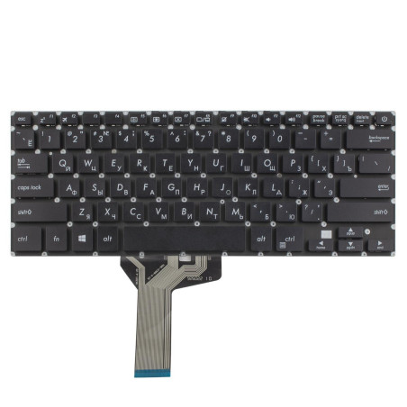 Клавиатура Asus A411 F411 K410 S401 X411 S410 90NB0GF2-R32UA0 90NB0GF2-R32US1 13NB0GF2AP0101 9Z.NDALN.701 NSK-WJ7BB