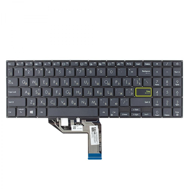Клавиатура Asus F513 K513 S513 M513 X513 NSK-WV0SB 9Z.NG060M801 0KNB0-F124US00 12062894-0019190000793 90NB0K93-R31UA0 Клавиатура Asus F513 K513 S513 M513 X513 NSK-WV0SB 9Z.NG060M801 0KNB0-F124US00 12062894-0019190000793 90NB0K93-R31UA0