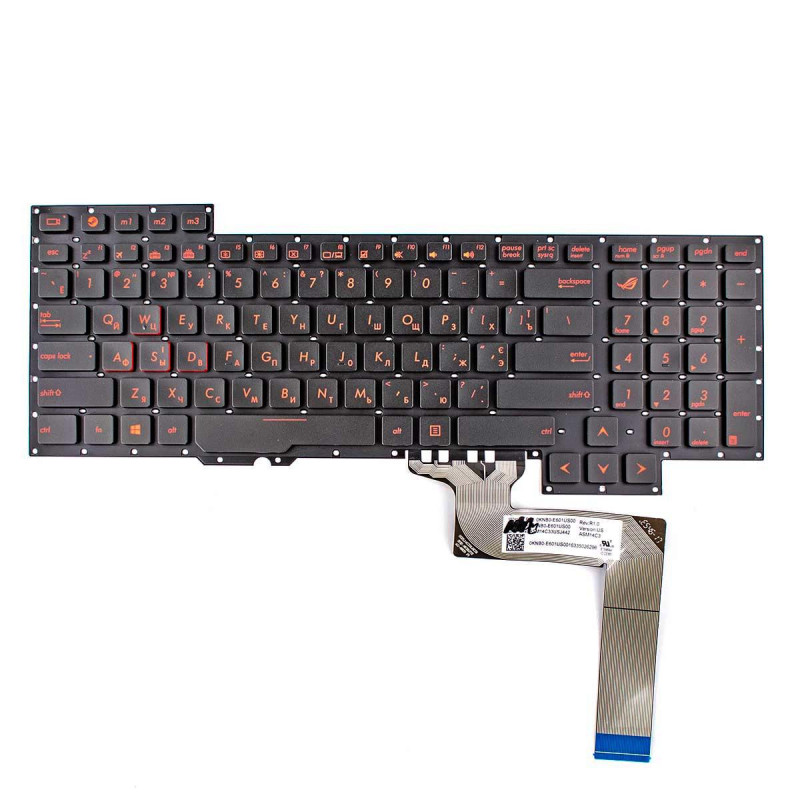 Клавиатура Asus G751J G751JL G751JM G751JT G751JY ASM14C33USJ442 0KNB0-E601US00 0KNB0E601US00 Клавиатура Asus G751J G751JL G751JM G751JT G751JY ASM14C33USJ442 0KNB0-E601US00 0KNB0E601US00