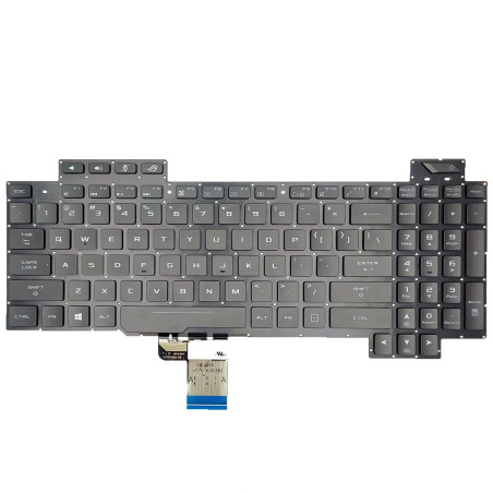 Клавиатура Asus GL504 GL504GS GL504GM GL504V 90NR00L1-R31 90NR00L1-R31RU0 90NR00L1-R31US0 V170162A3 0KNR0-6614RU00
