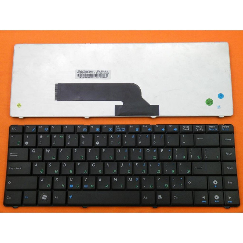 Клавиатура Asus K40 X8 X8AC X8AE P81 F82 0KN0-CX1RU01 V090462AS1 04GNQW1KRU00-1 55JM0005 MP-09H63SU-886 V090478AS1 Клавиатура Asus K40 X8 X8AC X8AE P81 F82 0KN0-CX1RU01 V090462AS1 04GNQW1KRU00-1 55JM0005 MP-09H63SU-886 V090478AS1