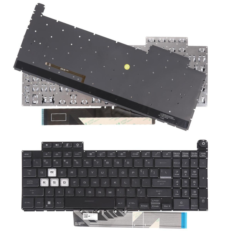 Клавиатура Asus TUF Gaming FX507 FA507 FX517 FX707 FA707 0KNR0-6913US00 AEBKLU030 AENJK700030 0KNR0-6912RU00 V210846B Клавиатура Asus TUF Gaming FX507 FA507 FX517 FX707 FA707 0KNR0-6913US00 AEBKLU030 AENJK700030 0KNR0-6912RU00 V210846B