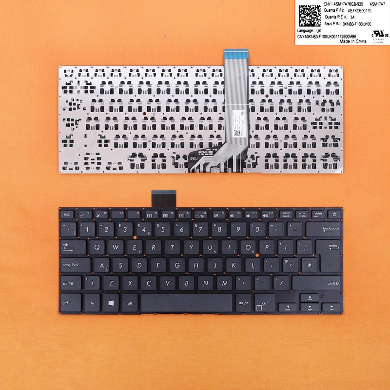 Клавиатура Asus Vivobook 14 X405 X405U X405UA X405UQ X405UR ASM17A78GB-920 ASM17A7 AEXKDE00110 0KNB0-F100UK00 0KNB0-F Клавиатура Asus Vivobook 14 X405 X405U X405UA X405UQ X405UR ASM17A78GB-920 ASM17A7 AEXKDE00110 0KNB0-F100UK00 0KNB0-F