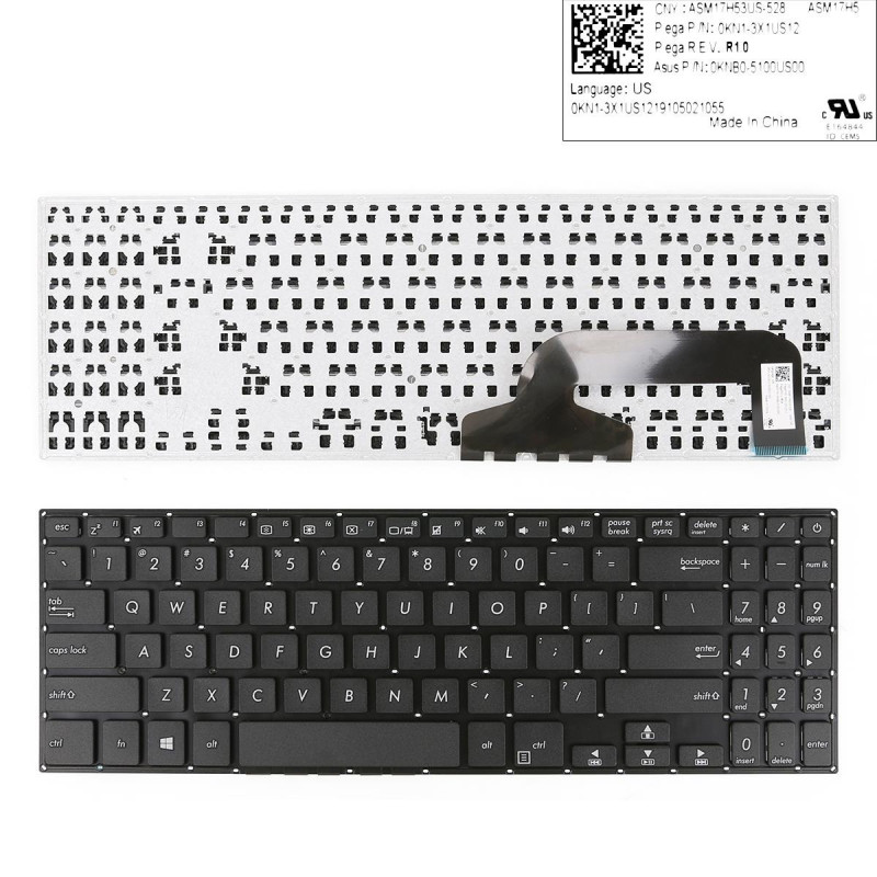 Клавиатура Asus X507 X507UA X507UB X507UF 90NB0HI1-R30XX1 90NB0HI1-R30RU1 90NB0HI1-R30UA1 90NB0HI1-R30UI1 ASM17H53US Клавиатура Asus X507 X507UA X507UB X507UF 90NB0HI1-R30XX1 90NB0HI1-R30RU1 90NB0HI1-R30UA1 90NB0HI1-R30UI1 ASM17H53US