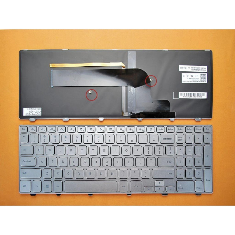 Клавиатура Dell Inspiron 15-7000 Series 7537 CN-0PCFWC-65890-44N-500G-A00 0PCFWC NSK-LG0BW 9Z.NAUBW.00R 9Z.NAUBW.001 Клавиатура Dell Inspiron 15-7000 Series 7537 CN-0PCFWC-65890-44N-500G-A00 0PCFWC NSK-LG0BW 9Z.NAUBW.00R 9Z.NAUBW.001